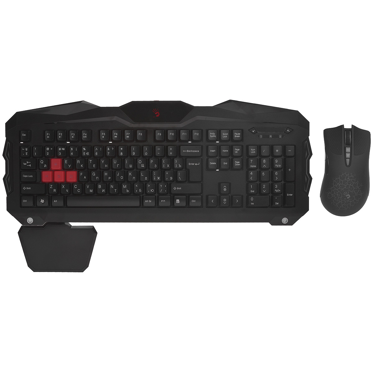 A4Tech Bloody Q2100 (Q210+Q9), Black клавиатура + мышь