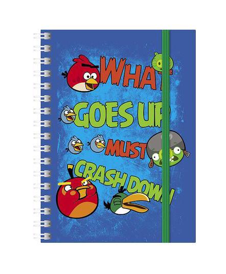 Записная книжка 120л А6ф клетка на гребне на резинке серия -ANGRY BIRDS-120ЗК6Bр1гр Записная книжка 120л А6ф клетка на гребне на резинке серия -ANGRY BIRDS-120ЗК6Bр1грЗаписная книжка А6 формата на120 листов. Крепление - гребень. Обложка - твёрдый переплётна резинке. Тип разметки: В клетку; тип бумаги: Шелковисто-матовая; формат: А6; обложка: Картон; пол: унисекс; способ крепления: Гребень; упаковка: Коробка картонная