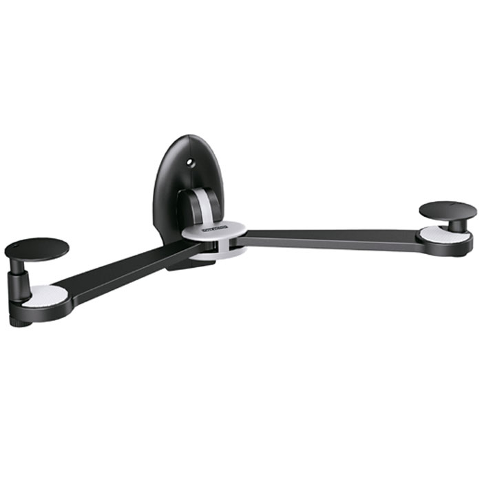 Arm Media DVD-6, Black настенный кронштейн для ТВ235225 Arm Media DVD-6, Black настенный кронштейн для ТВ235225Arm Media DVD-6 - складной кронштейн для AV-компонентов вес которых не превышает 5 кг. Имеет специальные боковые зажимы для фиксации техники на кронштейне.
