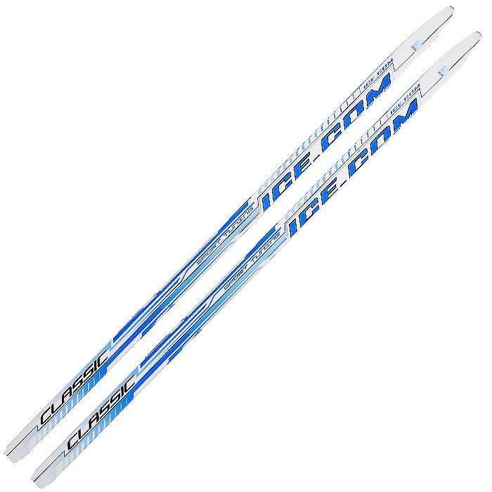 Беговые лыжи Ice.com Classic Step, цвет: синий, рост 190 смCLS 190 Беговые лыжи Ice.com Classic Step, цвет: синий, рост 190 смCLS 190Лыжи Ice.com Classic step (с насечкой) предназначены для активного катания и прогулок по лыжне как классическим стилем, так и коньковым (свободным) ходом. Особенности:Технология CAP - высокотехнологичный ABS пластик;Скользящая поверхность из экстрадированного полиэстера;Облегченный деревянный клин c воздушными каналами;Степ насечка, не требующая нанесения мазей.