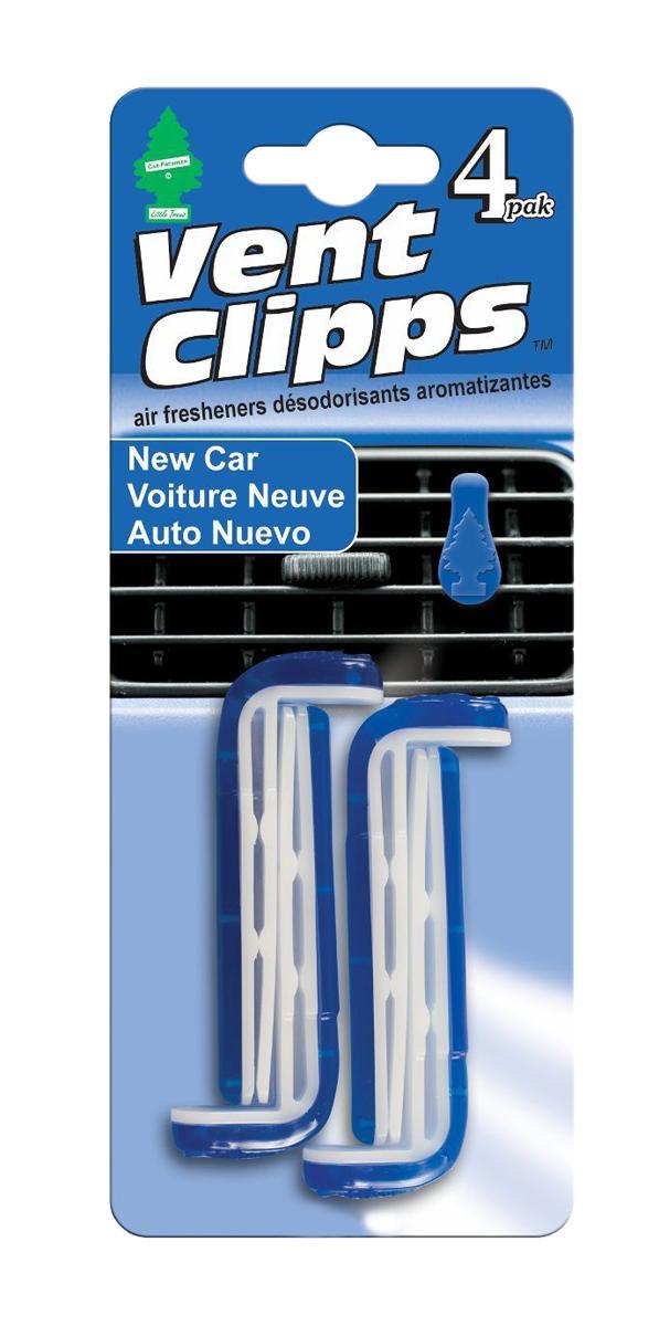 Ароматизатор Car-Freshner Vent Clipps аромат New Car (Новая машина)U1P-17789 Ароматизатор Car-Freshner Vent Clipps аромат New Car (Новая машина)U1P-17789Car-Freshner Vent Clipps устанавливается в дефлектор вентиляции автомобиля. Уникален по эффективности действия, насыщенности и стойкости запаха. В упаковке 4 штуки.