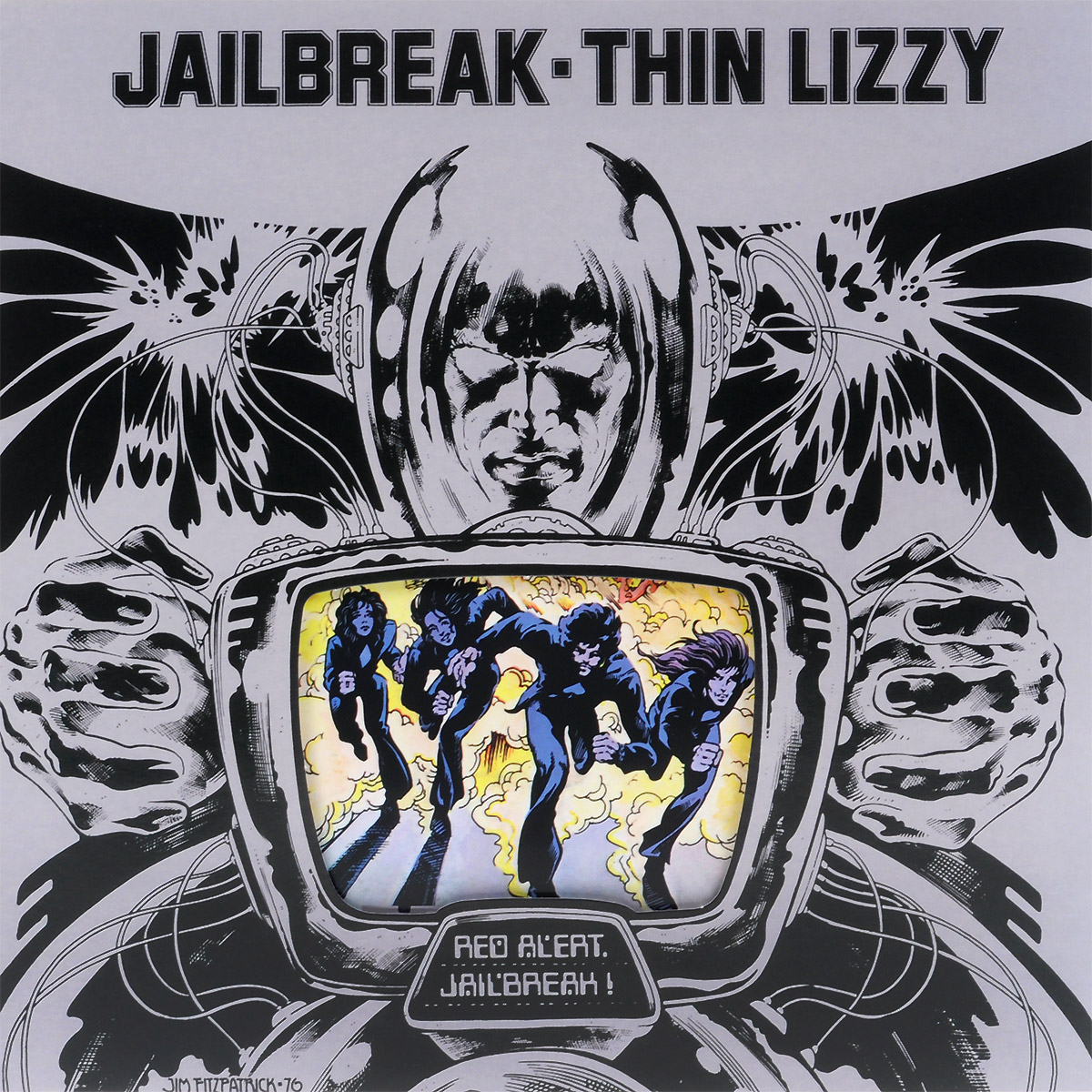 Thin Lizzy Thin Lizzy. Jailbreak (LP) виниловая пластинка thin lizzy johnny the fox limited black to black