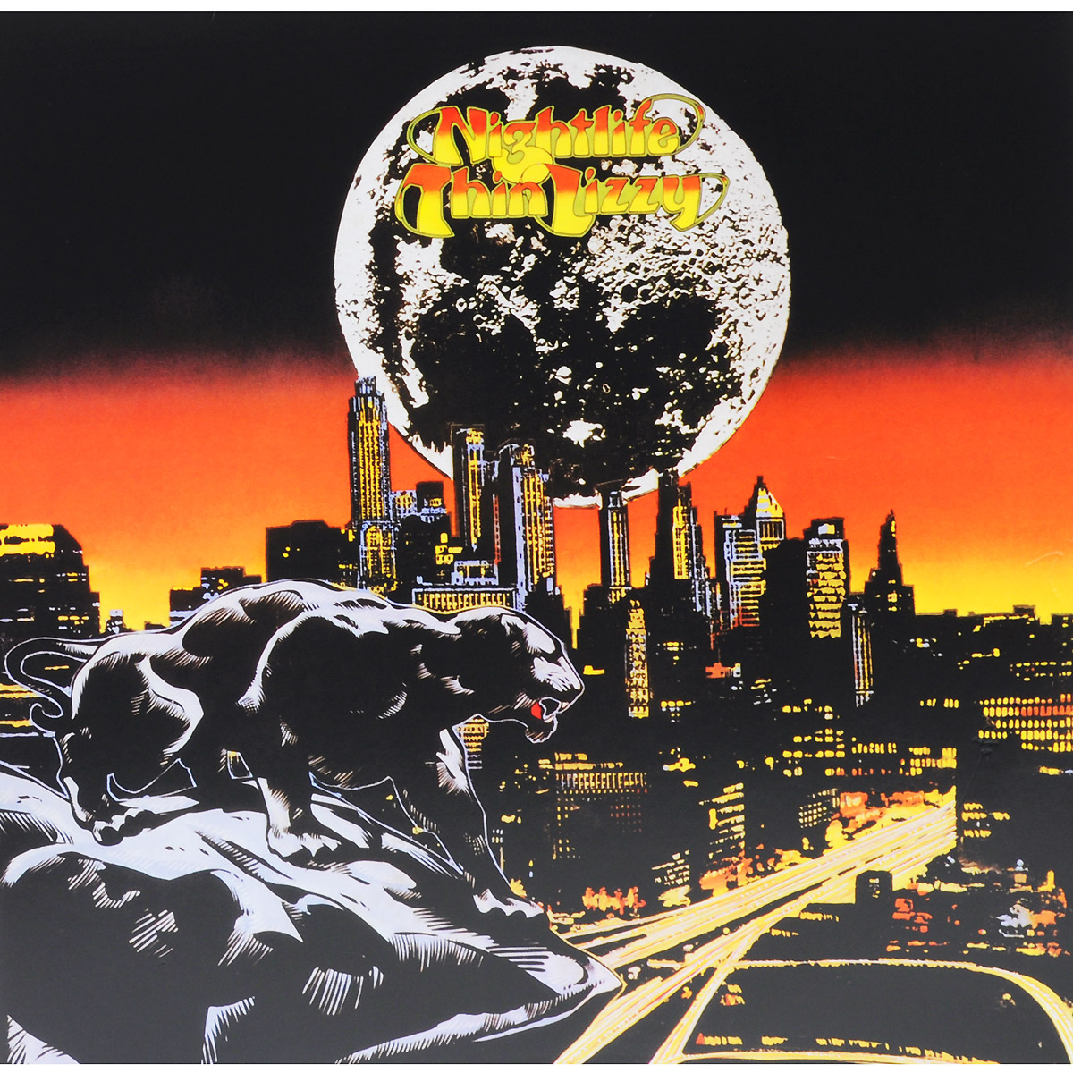 Thin Lizzy Thin Lizzy. Nightlife (LP) виниловая пластинка thin lizzy johnny the fox limited black to black