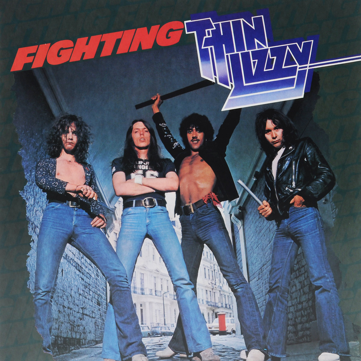 Thin Lizzy Thin Lizzy. Fighting (LP) виниловая пластинка thin lizzy johnny the fox limited black to black
