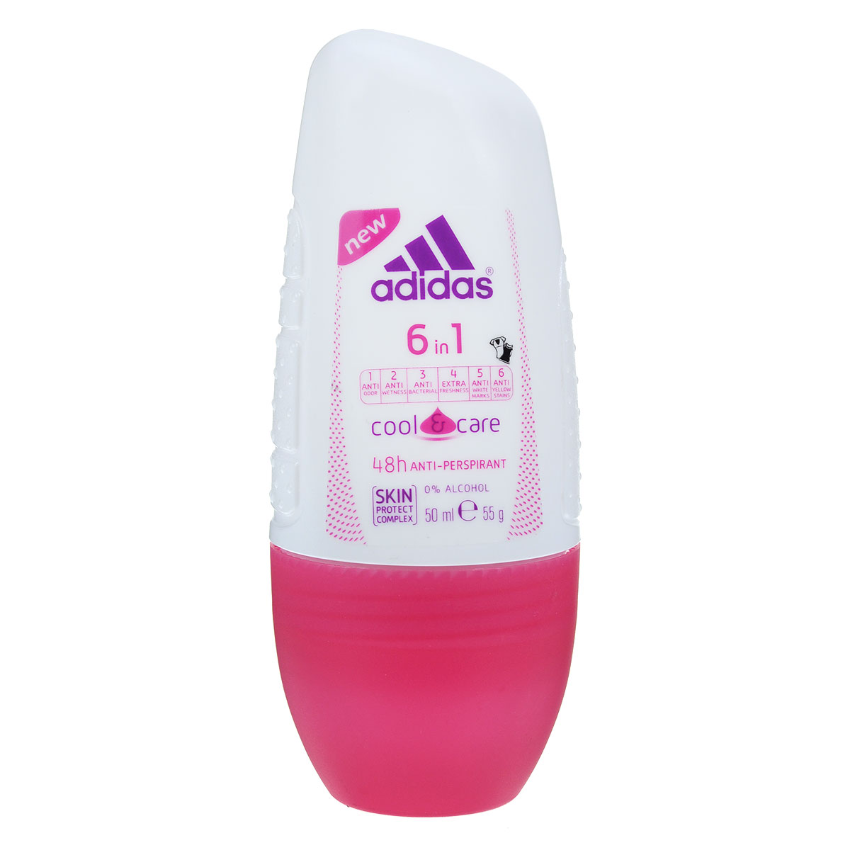Adidas Дезодорант-антиперспирант роликовый 6в1 