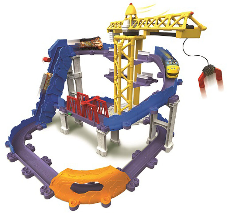 Фото Chuggington Игровой набор Большая стройка. Покупайте с доставкой по России