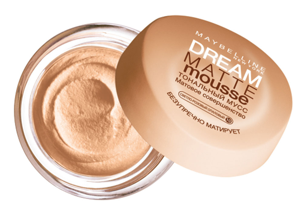 Maybelline New York Тональный крем для лица Dream Matte Mousse, матирующий, оттенок 010, Светло-розовый опаловый, 18 млB2032112 Maybelline New York Тональный крем для лица Dream Matte Mousse, матирующий, оттенок 010, Светло-розовый опаловый, 18 млB2032112Только наша воздушная текстура легко наносится и создает безупречно матовое покрытие. Кожа бархатистая на ощупь. На это не способно ни одно другое тональное средство!