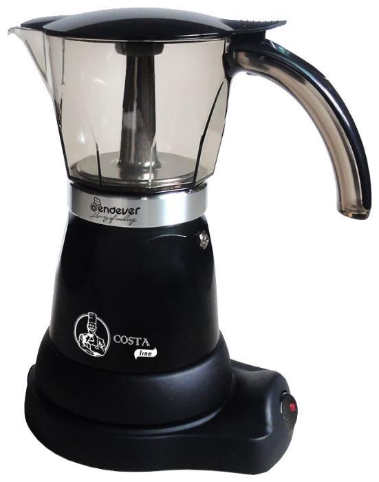 Endever Costa-1020 гейзерная кофеварка