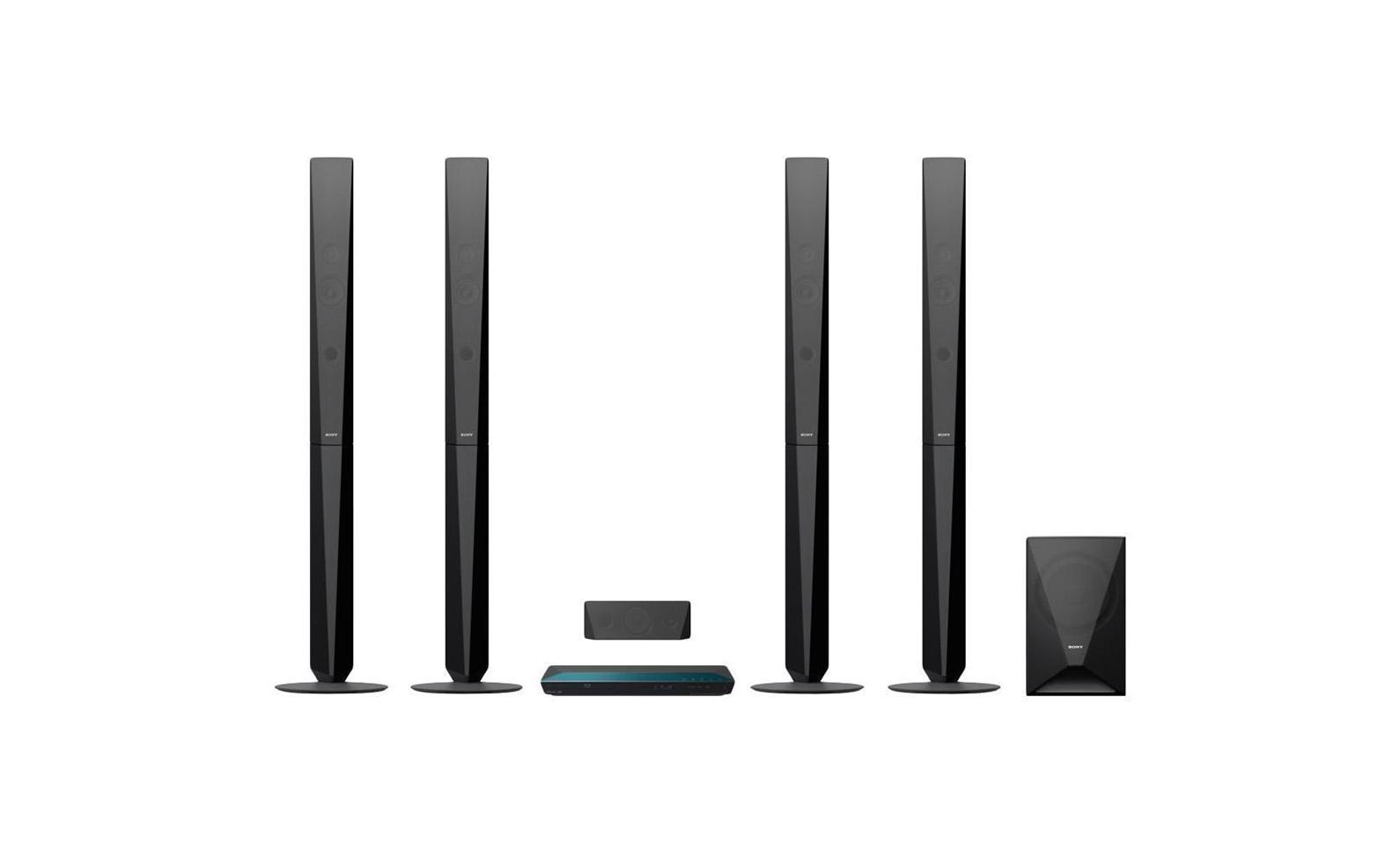Sony BDV-E6100 домашний кинотеатр4905524897210 Sony BDV-E6100 домашний кинотеатр4905524897210Наслаждайтесь динамическим объемным звучанием - грохотом в фильмах, ревом толпы на спортивных матчах или вокальными партиями в любимых композициях. Используя доступ к песням в одно касание на смартфоне, поддерживающем NFC и Bluetooth, вы можете начать воспроизведение музыки так же быстро, как шагнуть в комнату.Смотрите ли вы любимый фильм или слушайте музыку, пусть звучание будет по-настоящему впечатляющим. Благодаря щедрой выходной мощности 1000 Вт двух напольных АС, двух сателлитных АС и сабвуфера вы услышите безупречный и мощный окружающий звук, который перенесет вас в эпицентр событий.Передавайте музыку со смартфона или планшетного компьютера с поддержкой Bluetooth и NFC, просто прикоснувшись к системе домашнего кинотеатра. Требуется всего одно касание. Также вы можете передавать музыку в потоковом режиме с ПК, iPhone, iPad или iPod через Bluetooth. Каким бы ни был ваш выбор, технология Digital Music Enhancer обрабатывает звук, делая его чище.Благодаря встроенному Wi-Fi, вы можете с легкостью подключить к устройству смартфон, ноутбук, планшетный компьютер или подключиться к Интернету без проводов. Передавайте любой развлекательный контент: от фотографий до списков воспроизведения, от онлайн-видео до телешоу и видеоклипов YouTube.В вашей видеотеке не осталось непросмотренных фильмов? Сетевой сервис Sony Entertainment Network расширяет вашу домашнюю коллекцию фильмов и ничем не ограничивает ваш выбор: с его помощью вы можете смотреть потоковое видео в HD-качестве и любимые телеканалы, слушать музыку, а также читать новости, смотреть погоду, играть в игры и выполнять множество других действий с помощью веб-браузера и приложений сервиса.Новые модели домашних кинотеатров воплощают дизайн Sense of Quartz, подсказанный образом безупречных сияющих граней горного хрусталя. От АС до пультов, каждый элемент привносит чувство утонченного и изысканного стиля в ваш дом.Насладитесь качеством изображения, которое по-настоящему вовлекает вас в происходящее. Смотрите фильмы формата 2D и 3D на дисках Blu-ray и DVD в разрешении Full HD с естественным изображением и четкой детализацией. Даже онлайн-фильмы на экране ПК покажутся вам более плавными благодаря применению интеллектуальных технологий.