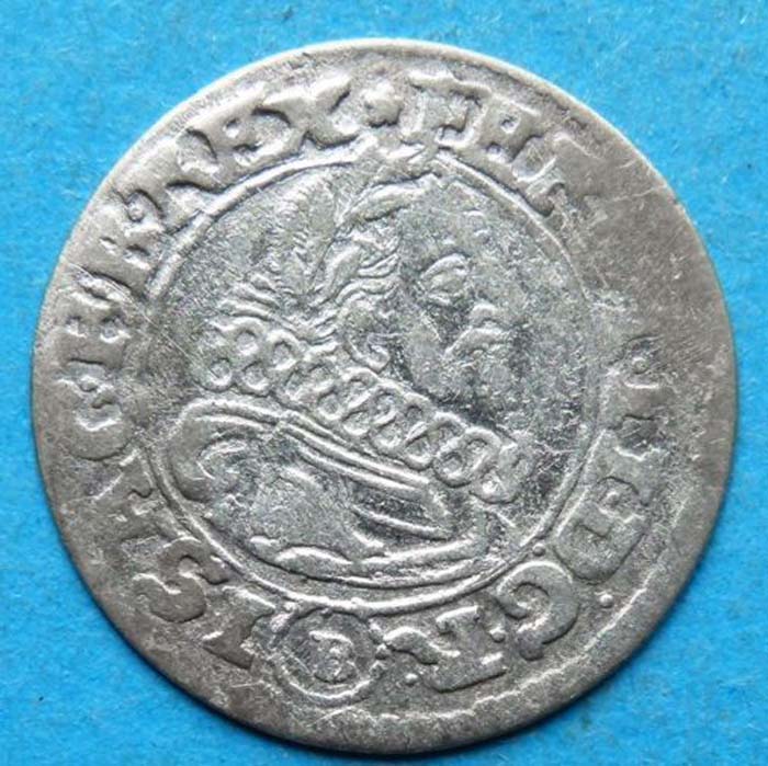 Монета 3 крейцера. Моравия (Австрия), чекан Брюнн, 1624 год. Фердинанд II