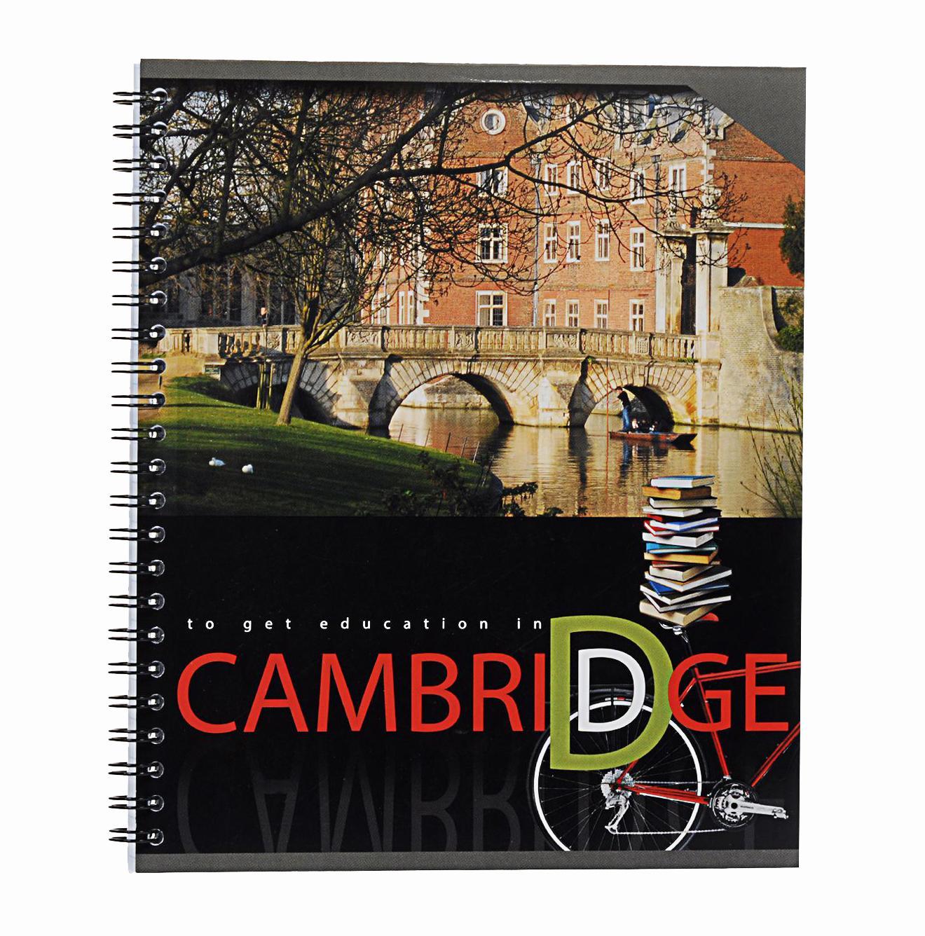 Тетрадь на спирали, 80л Cambridge,УФ-лак,мост37630мост Тетрадь на спирали, 80л Cambridge,УФ-лак,мост37630мосттетрадь на спирали,80л Cambridge, УФ-лак, мост
