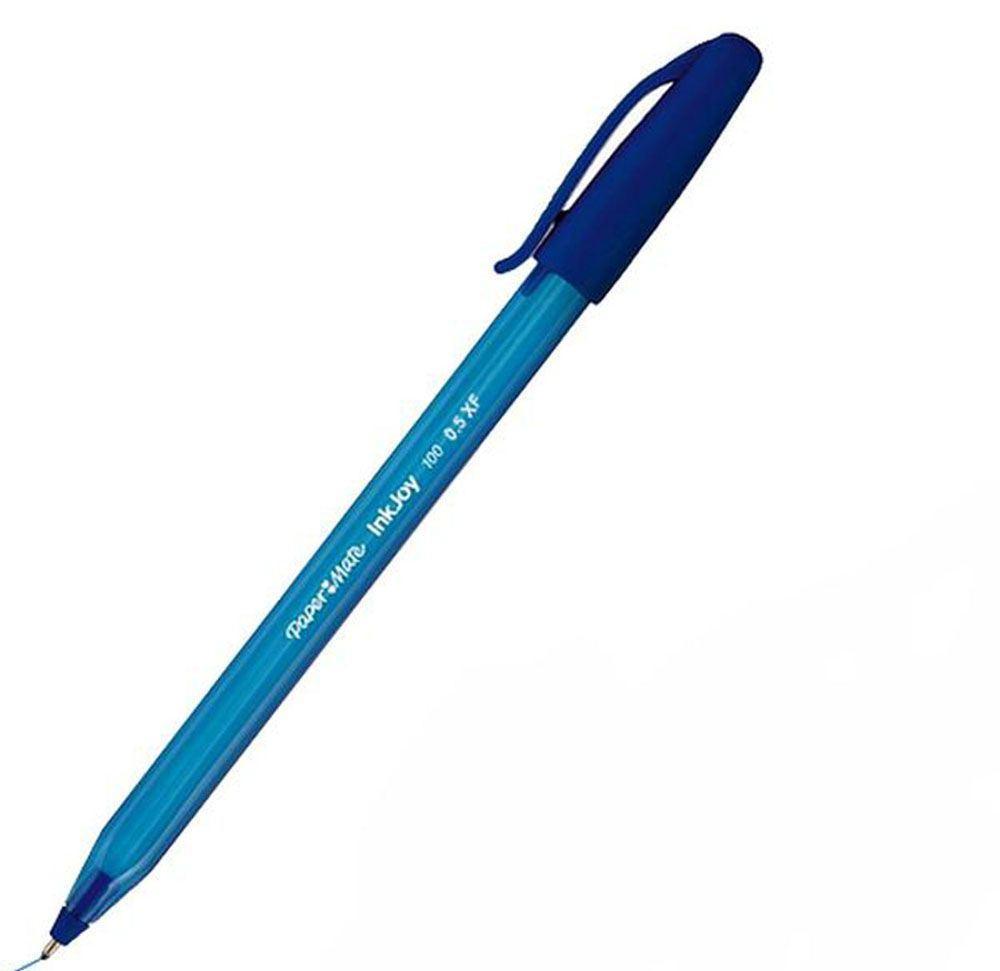 Ручка шариковая INKJOY 100, с колпачком, треугольный корпус, синяя, 0,5 ммPM-S0960900 Ручка шариковая INKJOY 100, с колпачком, треугольный корпус, синяя, 0,5 ммPM-S0960900Особенности: