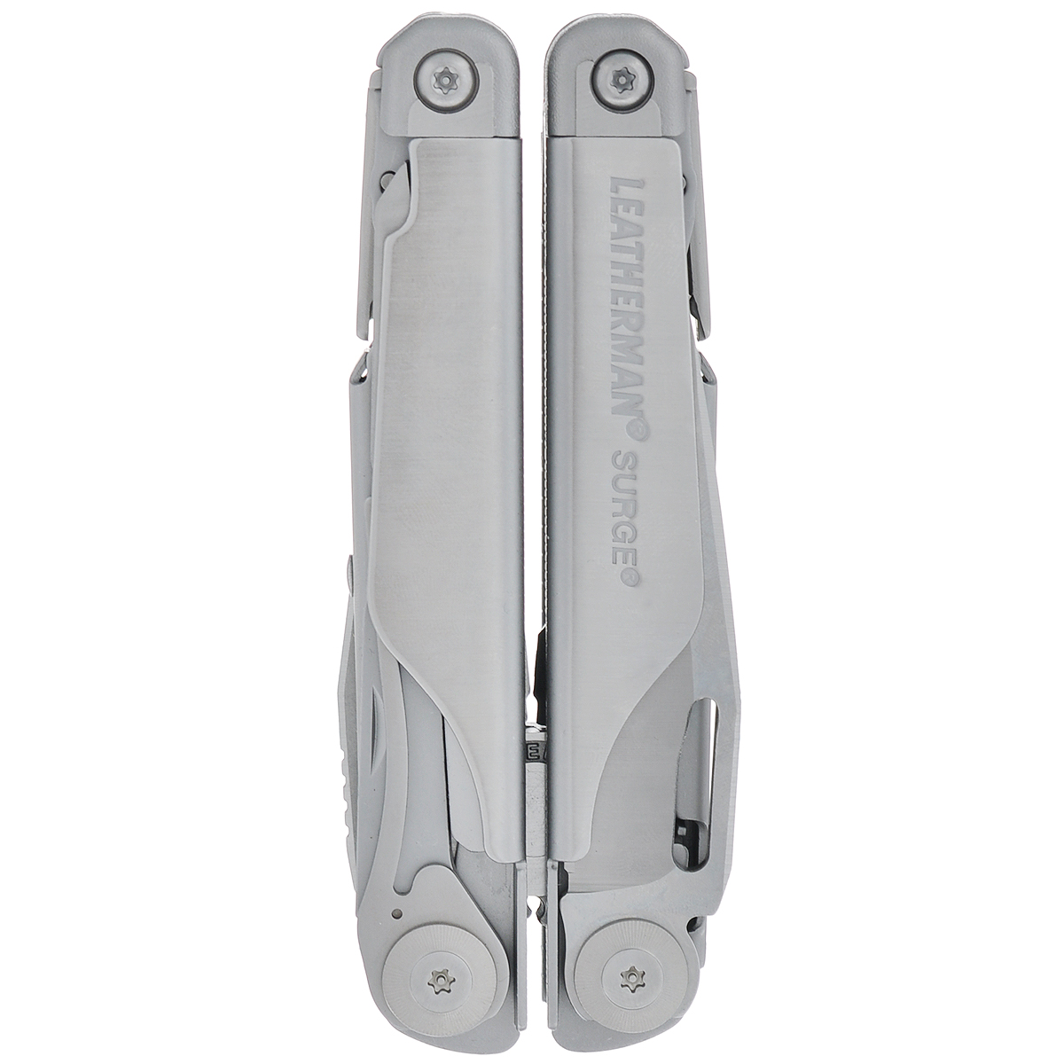 Мультитул Leatherman "Surge", с чехлом, цвет: стальной, 19 предметов