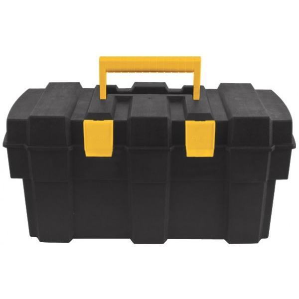 Ящик для инструментов FIT, 1665517 Ящик для инструментов FIT, 1665517Ящик для инструментов FIT изготовлен из прочного пластика и предназначен для хранения и переноски инструментов. Вместительный, имеет съемный лоток, большое отделение и две защелки, не допускающие случайного открывания. Для более комфортного переноса в руках, на крышке ящика предусмотрена удобная ручка. Характеристики: Материал:пластик. Размеры ящика: 43 см х 23 см х 20 см. Глубина ящика: 15 см. Размеры лотка: 41 см х 20 см х 4 см. Размеры упаковки: 43 см х 23 см х 20 см.