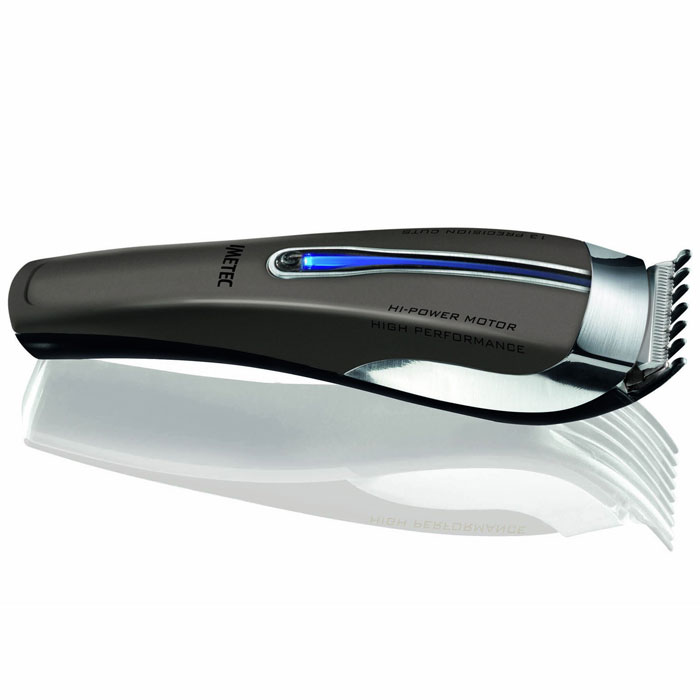 Imetec Hi-Man First Cut HC7 300 (11542) машинка для стрижки волос11542 Imetec Hi-Man First Cut HC7 300 (11542) машинка для стрижки волос11542Imetec Hi-Man First Cut HC7 300 (11542) - машинка для стрижки волос с самозатачивающимися лезвиями из нержавеющей стали (электрохимическая заточка). Благодаря поддержанию постоянной мощности, мотор прибора гарантирует высокие эксплуатационные качества и отличный результат стрижки, независимо от толщины волос. Вы можете задать 13 различных вариантов длины от 0,7 до 26 мм.