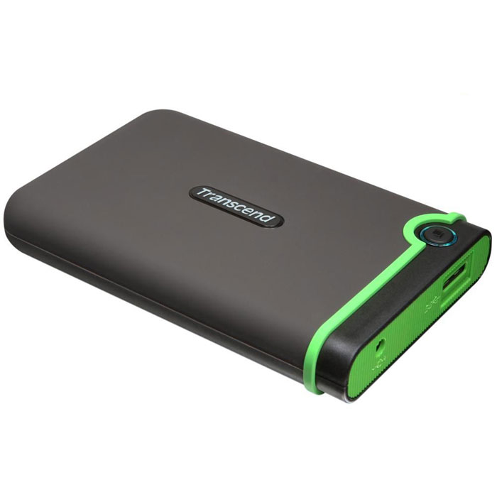 Transcend StoreJet 25M3 500GB внешний жесткий диск (TS500GSJ25M3)TS500GSJ25M3 Transcend StoreJet 25M3 500GB внешний жесткий диск (TS500GSJ25M3)TS500GSJ25M3Портативное устройство Transcend StoreJet 25M3 сочетает в себе преимущества награжденной ударопрочной серии внешних жестких дисков StoreJet М компании Transcend и новейшей технологии сверхскоростной передачи информации SuperSpeed USB 3.0, что обеспечит максимальную скорость передачи данных и необычайную ударопрочность устройства для пользователя. Кроме всех вышеперечисленных достоинств, StoreJet 25M3 оснащен кнопкой мгновенного резервного копирования. Теперь вы можете выполнить моментальное резервное копирование, синхронизацию и копирование больших файлов без потери вашего времени.Произведен с применением технологии высокоскоростного USB 3.0 и совместим с USB 2.0 с обратной стороны устройстваИзносостойкий ударопоглощающий внешний резиновый кейсУлучшения система внутреннее защитной подвески жесткого дискаПростота в работе в режиме Plug and Play , без необходимости драйверовПитание от USB - нет необходимости во внешнем адаптореЭнергосберегающий спящий режимАвтоматическое резервное копирование в одно нажатиеЦветной LED индикатор (режим работы, передачи данных, тип подсоединения USB 2.0/3.0)В комплект входит ПО поддержки StoreJet Elite backupОбъем кэша: 8 МБСистемные требования: Windows XP/Vista/Windows 7, Mac OS X 10.4, Linux Kernel 2.6.31