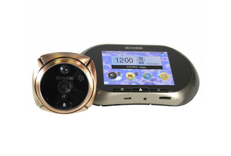 Дверной GSM ГлазОК, BronzeGSM ГлазОК (бронзовый) Дверной GSM ГлазОК, BronzeGSM ГлазОК (бронзовый)На экране устройства посетители легко различимы и для детей небольшого роста и для людей со слабым зрением. Если за дверью темно, ГлазОК компенсирует недостаток освещения собственной инфракрасной подсветкой. К тому же, использование электроники не позволяет снаружи определить, по перепадам света и тени, находится ли кто-то внутри, что, зачастую, может оказаться очень полезным.