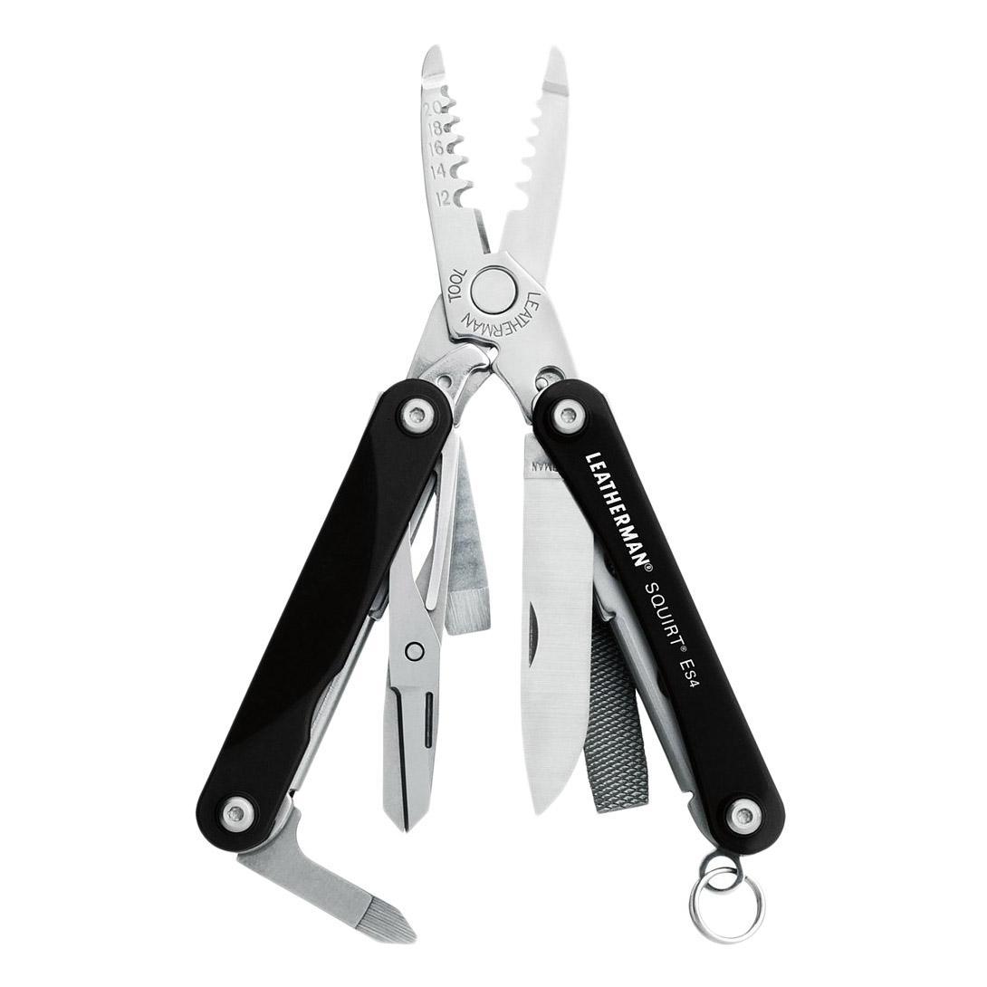 Leatherman Squirt ES4 мультитул, Black