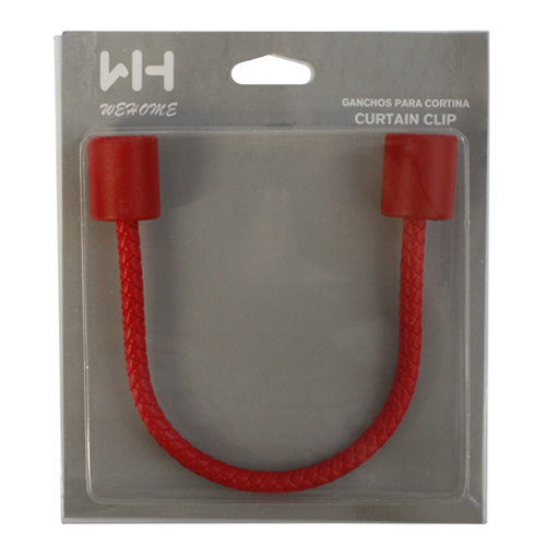 Подхват для штор Wehome, цвет: красный7709560_red Подхват для штор Wehome, цвет: красный7709560_redПодхват для штор Wehome можно использовать как держатель для штор или для формирования декоративных складок на ткани. Изделие имеет гибкую деревянную основу, обтянутую искусственной кожей. Подхват легко сгибается и разгибается. С его помощью можно зафиксировать шторы или скрепить их, придать им требуемое положение, сделать симметричные складки. Подхват для штор является универсальным изделием, которое превосходно подойдет для любых видов штор. Подхваты придадут шторам восхитительный, стильный внешний вид и добавят уют в интерьер помещения. Длина подхвата: 31 см.