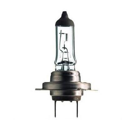 Лампа автомобильная галогенная Philips Vision, для фар, цоколь H7 (PX26d), 12V, 55W12972PRB1 (бл.) Лампа автомобильная галогенная Philips Vision, для фар, цоколь H7 (PX26d), 12V, 55W12972PRB1 (бл.)Автомобильная галогенная лампа Philips Vision произведена из запатентованного кварцевого стекла с УФ фильтром Philips Quartz Glass. Кварцевое стекло Philips в отличие от обычного твердого стекла выдерживает гораздо большее давление смеси газов внутри колбы, что препятствует быстрому испарению вольфрама с нити накаливания. Кварцевое стекло выдерживает большой перепад температур, при попадании влаги на работающую лампу изделие не взрывается и продолжает работать. Лампы Philips Vision дают на 30% больше света по сравнению со стандартными лампами. Они создают превосходный световой поток, отличаются приемлемой ценой и соответствуют стандартам качества для оригинального оборудования. Благодаря улучшенному распределению света лампы Philips Vision способны освещать дорогу на большем расстоянии, повышая безопасность и комфорт вождения. Автомобильные галогенные лампы Philips удовлетворят все нужды автомобилистов: дальний свет, ближний свет, передние противотуманные фары, передние и боковые указатели поворота, задние указатели поворота, стоп-сигналы, фонари заднего хода, задние противотуманные фонари, освещение номерного знака, задние габаритные/стояночные фонари, освещение салона.