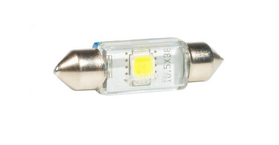 Сигнальная автомобильная лампа Fest T10,5 24V- 1W (SV8,5-41/11) LED 6000K (к.уп.1шт.) 24946 6000KX124946 6000KX1 Сигнальная автомобильная лампа Fest T10,5 24V- 1W (SV8,5-41/11) LED 6000K (к.уп.1шт.) 24946 6000KX124946 6000KX1Уже в течение 100 лет компания Philips остается в авангарде автомобильного освещения, внедряя технологические инновации, которые впоследствии становятся стандартом для всей отрасли. Сегодня каждый второй автомобиль в Европе и каждый третий в мире оснащены световым оборудованием Philips.Соответствие нормам ECEPhilips Automotive предлагает лучшие в классе продукты и услуги на рынке оригинальных комплектующих и послепродажного обслуживания автомобилей. Наши продукты производятся из высококачественных материалов и соответствуют самым высоким стандартам, чтобы обеспечить максимальную безопасность и комфортное вождение для автомобилистов. Вся продукция проходит тщательное тестирование, контроль и сертификацию (ISO 9001, ISO 14001 и QSO 9000) в соответствии с самыми высокими требованиями ECE.Многократное использованиеГде использовать лампу на 12 В? Решения Philips Automotive удовлетворят все нужды автомобилистов: дальний свет, ближний свет, передние противотуманные фары, передние и боковые указатели поворота, задние указатели поворота, стоп-сигналы, фонари заднего хода, задние противотуманные фонари, освещение номерного знака, задние габаритные/стояночные фонари, освещение салона.