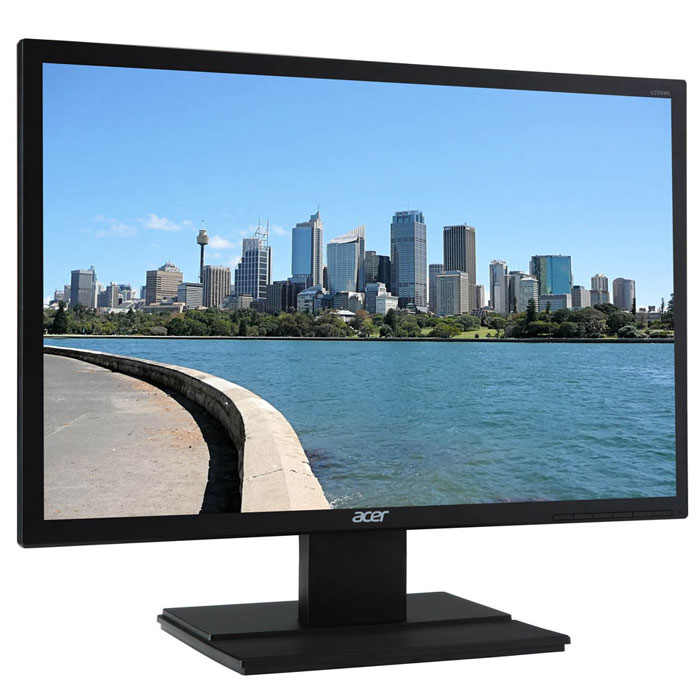 Acer V246HLBMD, Black мониторUM.FV6EE.006 Acer V246HLBMD, Black мониторUM.FV6EE.006Купить ЖК монитор Acer V246HLbmd - значит стать обладателем превосходного инструмента для компьютерных игр, который благодаря быстрой TN матрице с малым временем отклика в 5 мс обеспечит плавный геймплей и отсутствие эффекта размытости движущихся объектов в динамичных играх. Широкоформатный LCD монитор Acer V246HLbmd оснащен экраном диагональю 24 дюйма формата 16:9 с разрешением 1920 x 1080 пикселей, матовое покрытие которого предотвращает появление бликов, за счет чего вам ничто не сможет помешать работать и играть даже при ярком свете солнца. Встроенные колонки позволят сэкономить на покупке внешней акустической системы, а с помощью дополнительно приобретаемого кронштейна VESA вам не составит никакого труда закрепить ЖК монитор Acer V246HLbmd на стене. Доступная цена делает LCD монитор Acer V246HLbmd желанным и выгодным приобретением.