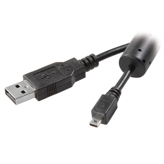 Vivanco кабель USB 2.0 A/mini B, Black, 1.5м