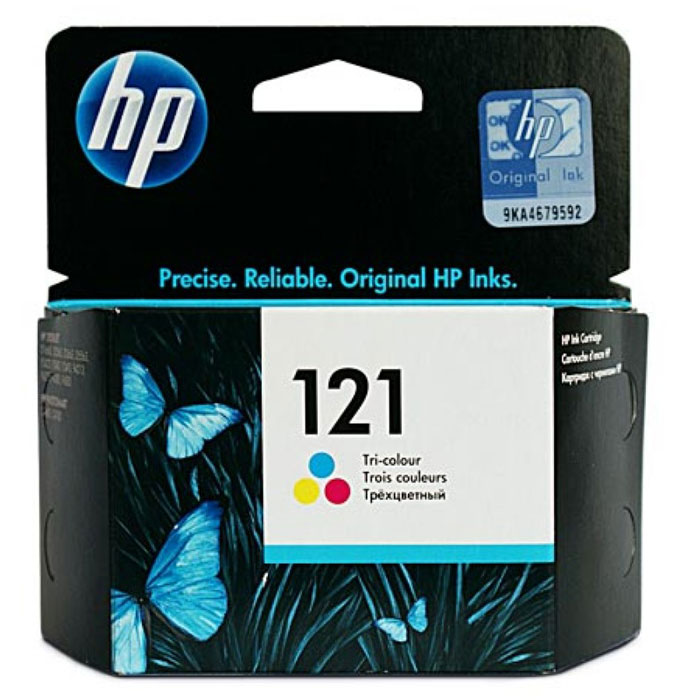 HP CC643HE (121) трехцветный струйный картридж