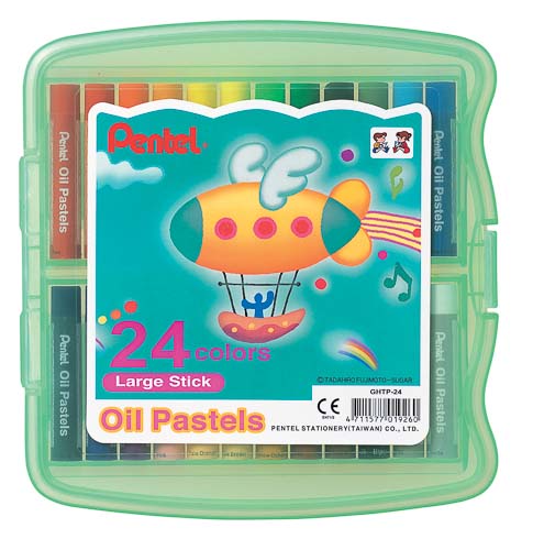 Пастель масляная Pentel Oil Pastels , в цветном боксе, 24 цвета - Мелки и пастель Пастель масляная Pentel Oil Pastels , в цветном боксе, 24 цвета - Мелки и пастель