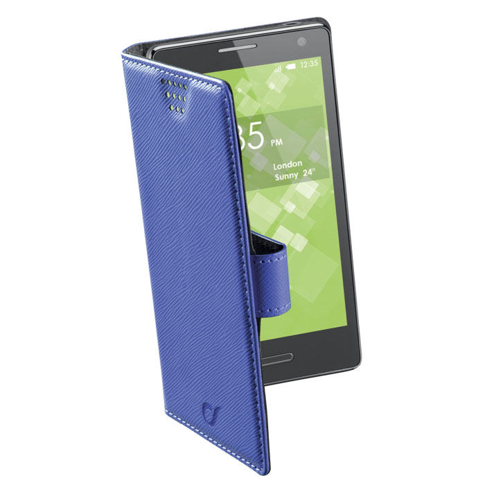 Cellular Line Book Universal XL универсальный чехол для телефонов, Blue (21448)BOOKUNI1LB Cellular Line Book Universal XL универсальный чехол для телефонов, Blue (21448)BOOKUNI1LBЧехол Cellular Line Book Universal 4XL предназначен для защиты корпуса смартфона от механических повреждений и царапин в процессе эксплуатации. Благодаря клейкой силиконовой основе, которая не оставляет следов на корпусе устройств, чехол подходит для различных моделей телефонов. Встроенная поворотная система позволяет делать фотоснимки и снимать видео одним простым движением. Чехол доступен в четырех цветовых оттенках.Чехол подходит для:Alcatel One Touch Pop C3, One Touch Star 6010DApple iPphone 5, iPhone 5c, iPhone 5sBlackberry Bold 9780, Bold 9900, Curve 8520, Q5, Torch 9810HTC 8S, Desire HD, Dream, EVO 3D, HD 7, Incredible 2, Nexus One, One S, One SV, S620, Sensation, Sensation XEHuawei Ascend Y300, Ascend Y330LG G2 Mini, Optimus 7 E900, Optimus Black P970, Optimus Dual P990, Optimus L4 II E440, Optimus L5 E610, Optimus L5 II E460, Optimus L7 II P710Motorolla Atrix, Atrix 2 MB865, Milestone, Moto G, Moto X XT1058Nokia E7, Lumia 510, Lumia 520, Lumia 525, Lumia 800, Lumia 820, N9, N900, X Dual Sim 980Panasonic ElugaQtek S100, S110Samsung Ace Style G310, Galaxy Ace 3 S7270, Galaxy Ace Plus S7500, Galaxy Beam I8530, Galaxy Core Duos I8262, Galaxy Core I8260, Galaxy Core LTE G386, Galaxy R I9103, Galaxy S Advance I9070, Galaxy S I9000, Galaxy S Plus I9001, Galaxy S2 I9100, Galaxy S2 Plus I9105, Galaxy S4 Mini I9195, Galaxy SL I9003, Galaxy Trend Lite S7390, Galaxy Trend S7560, Galaxy Y Pro B5510, Nexus S I9023, Omnia 7 I8700, Omnia HD I8910, SGHC6620, SGHI780, Wave 2 S8530, Wave 3 S8600, Wave M S7250Sony Xperia E1 D2105, Xperia J, Xperia M, Xperia P, Xperia Z1 Compact D5503Sony-Ericsson Xperia Arc, Xperia Arc S, Xperia Play