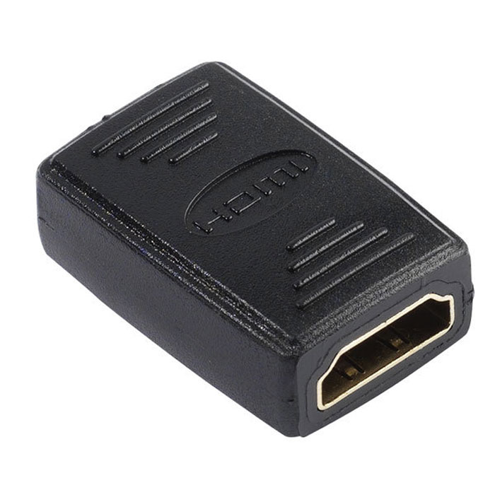 Vivanco HDMI-HDMI адаптер42076 Vivanco HDMI-HDMI адаптер42076Адаптер Vivanco HDMI/HDMI служит для соединения двух HDMI кабелей. Помехоустойчивая передача без потерь.