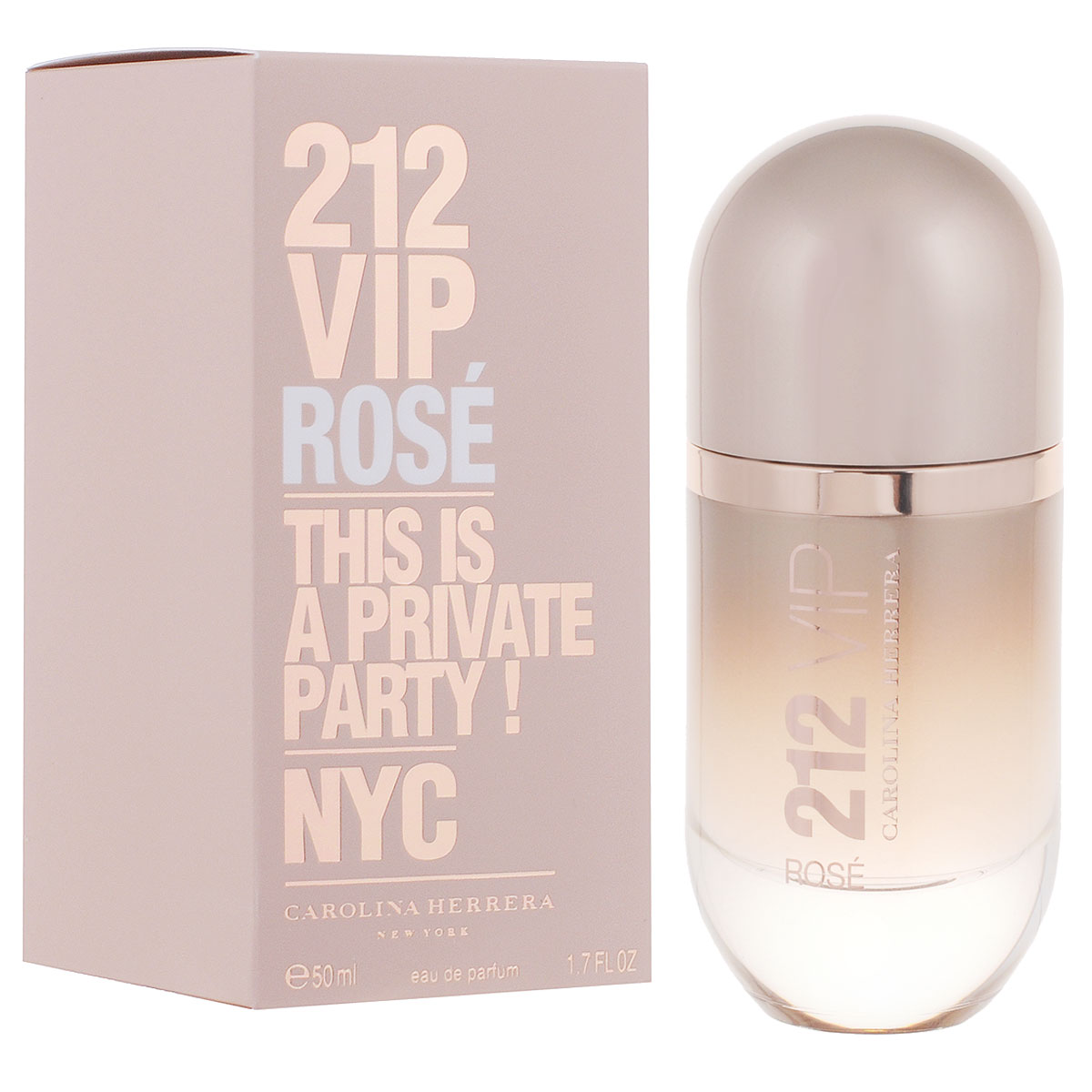 Carolina Herrera Парфюмерная вода 212 Vip Rose, женская, 50 мл carolina herrera 212 vip парфюмерная вода 212 vip парфюмерная вода