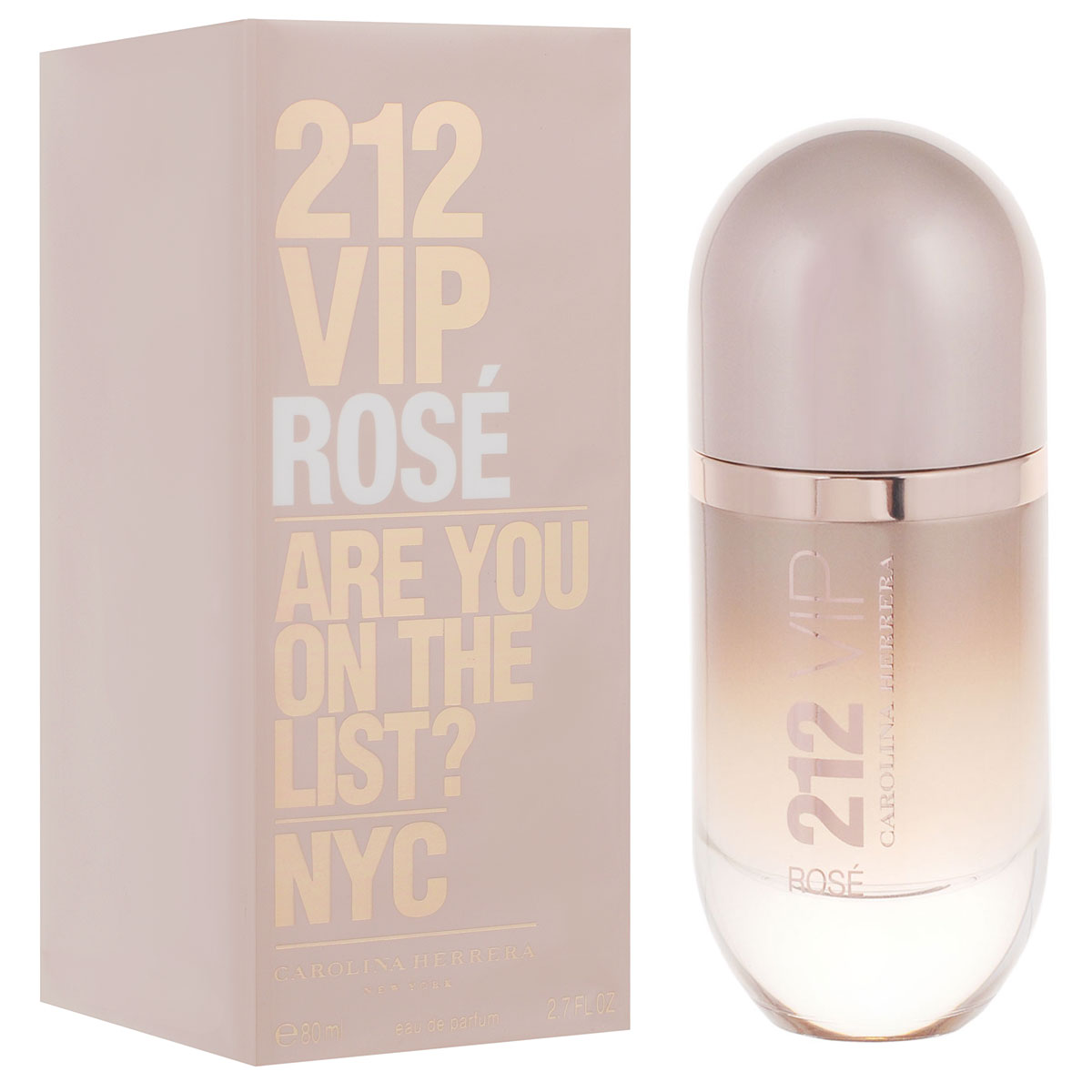 Carolina Herrera Парфюмерная вода 212 Vip Rose, женская, 80 мл8411061777176 Carolina Herrera Парфюмерная вода 212 Vip Rose, женская, 80 мл8411061777176Аромат 212 VIP ROSE воплощает собой гламур, элегантность и веселье города небоскребов — на самой невероятной тусовке, где гости становятся главными героями. Своей свежестью и беззаботностью аромат 212 VIP ROS привносит еще больше соблазна, гламура и эмоций.Верхняя нота: Розовое шампанское.Средняя нота: Цветок персика.Шлейф: Королевское дерево.Розовое шампанское - для феерии праздника и придания изысканности аромату.