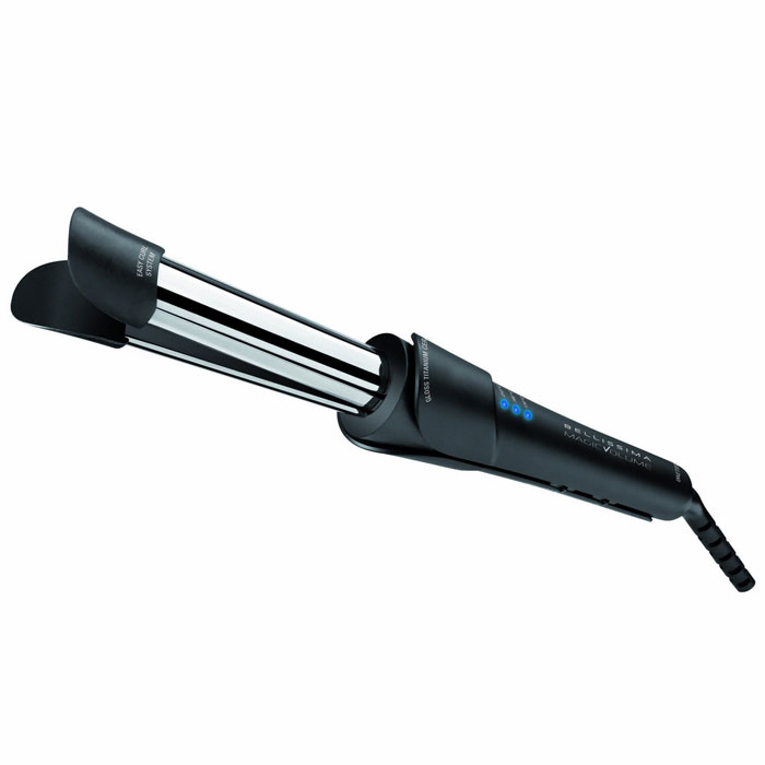 Imetec Belissima S1 700 (1306) щипцы для завивки волос1306 Imetec Belissima S1 700 (1306) щипцы для завивки волос1306Imetec Belissima S1 700 (1306) - щипцы для завивки волос с покрытием из титанокерамики, которое защищает структуру и усиливает блеск. Технология Easy Curl System позволяет создать завиток в один момент без ожидания. Пластины данной модели автоматически адаптируются к пряди для безупречных кудрей. Диаметр рабочей поверхности составляет 25 мм. Для удобства использования также имеется шарнирное крепление шнура питания.