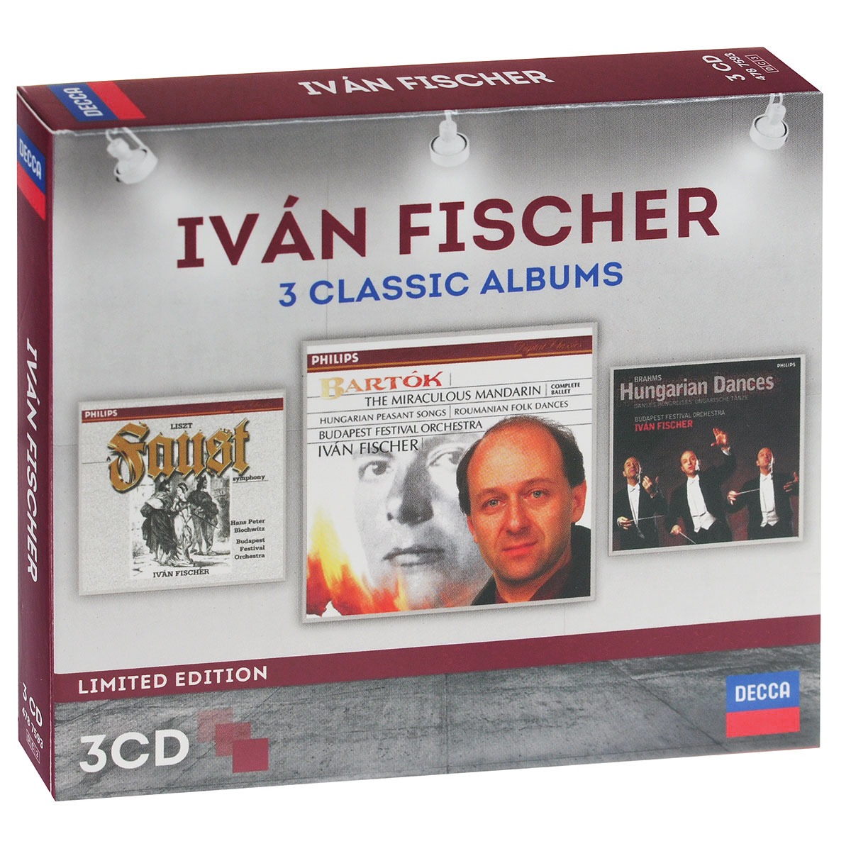 Ivan Fischer. 3 Classic Albums (3 CD)