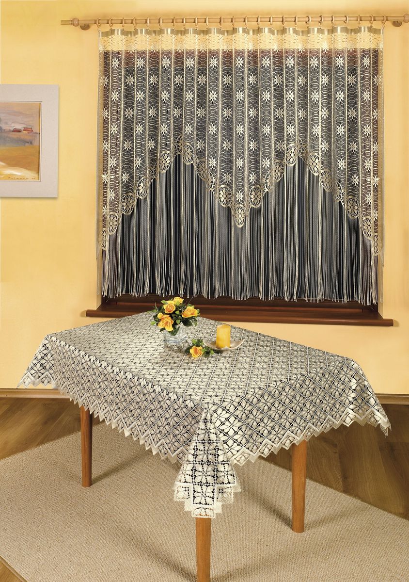 Скатерть Wisan Janko, прямоугольная, цвет: бежевый, 130x 170 см8850 Скатерть Wisan Janko, прямоугольная, цвет: бежевый, 130x 170 см8850Великолепная прямоугольная скатерть Wisan Janko органично впишется в интерьер любого помещения, а оригинальный дизайн удовлетворит даже самый изысканный вкус. Изделие выполнено из полиэстера и украшено изящным рисунком. Скатерть поможет создать атмосферу уюта и домашнего тепла в интерьере вашей кухни или комнаты, а также станет настоящим украшением праздничного стола.