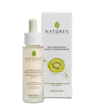Natures Концентрированные капли для лица Фиторетинол, 30 мл60200501 Natures Концентрированные капли для лица Фиторетинол, 30 мл60200501Фитоpетинол – это инновационный 100% растительный экстракт с превосходными регенерирующими свойствами, подобный Ретинолу. Для усиления увлажняющего действия в формулу введена одноклеточная вода Киви и провитамин В5. Имеет легкую текстуру, предназначен для увлажнения, восстановления баланса кожи и улучшения внешнего вида. Как результат кожа сияющая изнутри.