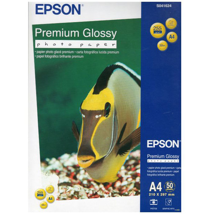 Epson Premium Glossy Photo Paper (C13S041624) фотобумага, 50 листов
