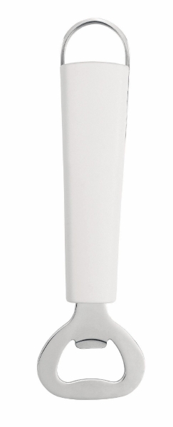 Открывалка для бутылок Brabantia Essential, цвет: белый. 400223400223 Открывалка для бутылок Brabantia Essential, цвет: белый. 400223400223Откроет любую бутылку! Удобство использования благодаря длинной ручке. Ручка из прочного пластика с петелькой для подвешивания из нержавеющей стали. Подходит для мытья в посудомоечной машине. Имеется сочетающийся по стилю настенный держатель (рейлинг). В комплект не входит.