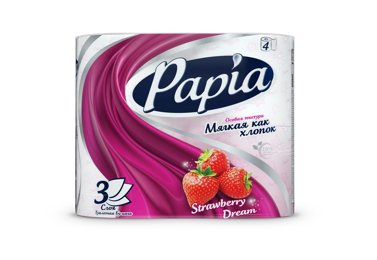 Туалетная бумага Papia 