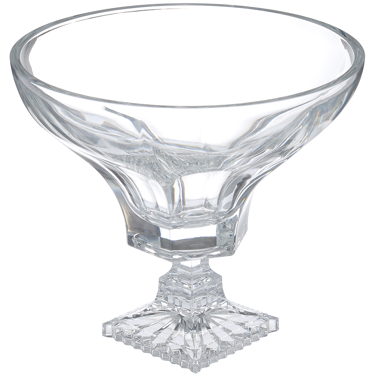 Салатник Crystal Bohemia, диаметр 25,5 см990/65823/0/44600/255-109 Салатник Crystal Bohemia, диаметр 25,5 см990/65823/0/44600/255-109Салатник Crystal Bohemia изготовлен из хрусталя и выполнен в форме большой чаши на ножке, декорирован рельефом. Данный салатник сочетает в себе изысканный дизайн с максимальной функциональностью. Он прекрасно впишется в интерьер вашей кухни и станет достойным дополнением к кухонному инвентарю. Такой салатник не только украсит ваш кухонный стол и подчеркнет прекрасный вкус хозяйки, но и станет отличным подарком.Диаметр: 25,5 см.Высота: 23 см.