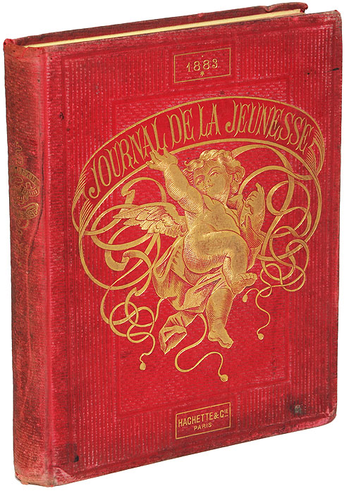 Подшивка иллюстрированного еженедельника Journal de la jeunesse. Nouveau recueil за первое полугодие 1883 годаYS-17601 Подшивка иллюстрированного еженедельника Journal de la jeunesse. Nouveau recueil за первое полугодие 1883 годаYS-17601Париж, 1883 год. Издательство Librairie Hachette et Сie.Иллюстрированное издание.Типографский переплет с золотым тиснением. Золоченый обрез.Сохранность хорошая.Владельческая раскраска некоторых иллюстраций. Подшивка литературного иллюстрированного еженедельника Journal de la jeunesse. Nouveau recueil за первое полугодие 1883 года. В журнале публиковались познавательные повести и рассказы французских писателей. Издание было рассчитано на детскую и юношескую аудиторию и выходило в свет более 40 лет.Не подлежит вывозу за пределы Российской Федерации.