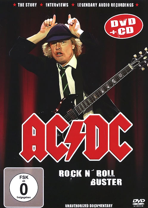 AC/DC. Rock N' Roll Buster (DVD + CD) кид рок kid rock the history of rock