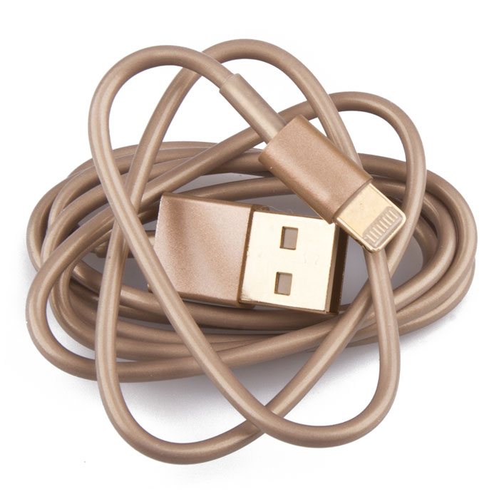 Liberty Project USB Lightning Cable кабель для iPhone 5s, GoldR0001024 Liberty Project USB Lightning Cable кабель для iPhone 5s, GoldR0001024Кабель Liberty Project USB Lightning Cable предназначен для передачи данных с вашего устройства на персональный компьютер, а также зарядки от источников питания с USB выходом.