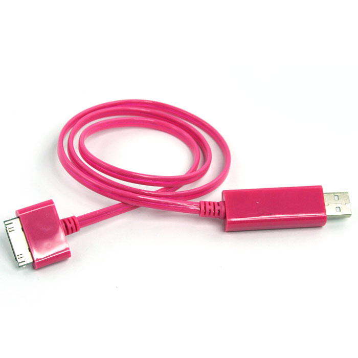 Liberty Project Apple Dock дата-кабель 30 pin, Pink