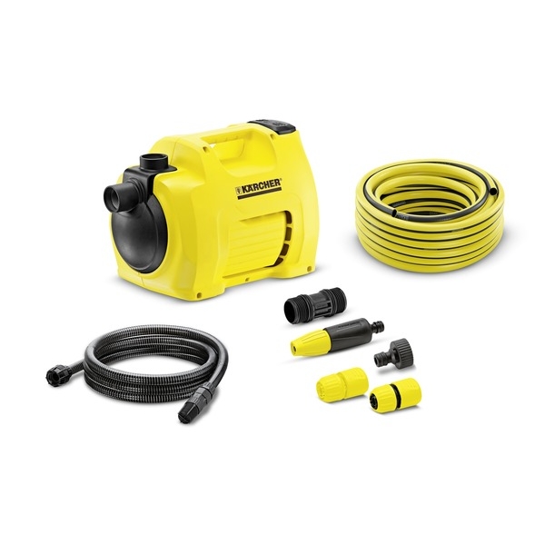 Садовый насос Karcher BP 3 Garden Set Plus 1.645-357.01.645-357.0 Садовый насос Karcher BP 3 Garden Set Plus 1.645-357.01.645-357.0Садовый насос Karcher BP 3 Garden Set Plus готов к немедленному использованию. Компактный переносной инжекторный насос для орошения садового участка на значительном удалении. Насос включается легким нажатием с помощью большого педального выключателя. Встроенный предохранитель защищает насос от перегрева. Имеет эргономичную ручку для переноски. Присоединение насоса осуществляется без применения инструментов благодаря специальному адаптеру. Комплектация:Всасывающий шланг: 3,5 м (3/4). Садовый шланг PrimoFlex: 20 м (1/2).Коннекторы: 1/2, 5/8.Распылитель.Максимальная производительность: 3500 л/ч.Максимальная мощность двигателя: 800 Вт.Максимальная высота подачи/давления (м/бар): 40/4.Максимальная высота всасывания: 8 м. Соединительная резьба: G1.Длина сетевого шнура: 1,5 м.Максимальный размер твердых частиц: 1 мм. Размер насоса: 34 см х 22 см х 23 см.