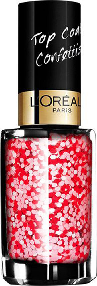 LOreal Paris Верхнее покрытие для ногтей Top Coat оттенок 929, Граффити любви, 5 млA7784150 LOreal Paris Верхнее покрытие для ногтей Top Coat оттенок 929, Граффити любви, 5 млA7784150Верхнее покрытие Color Riche – самый последний тренд в области маникюра. С помощью уникальной коллекции эффектов, от золотой россыпи каратов до элегантных твидовых покрытий, теперь возможно придать ногтям совершенно новый, роскошный вид.
