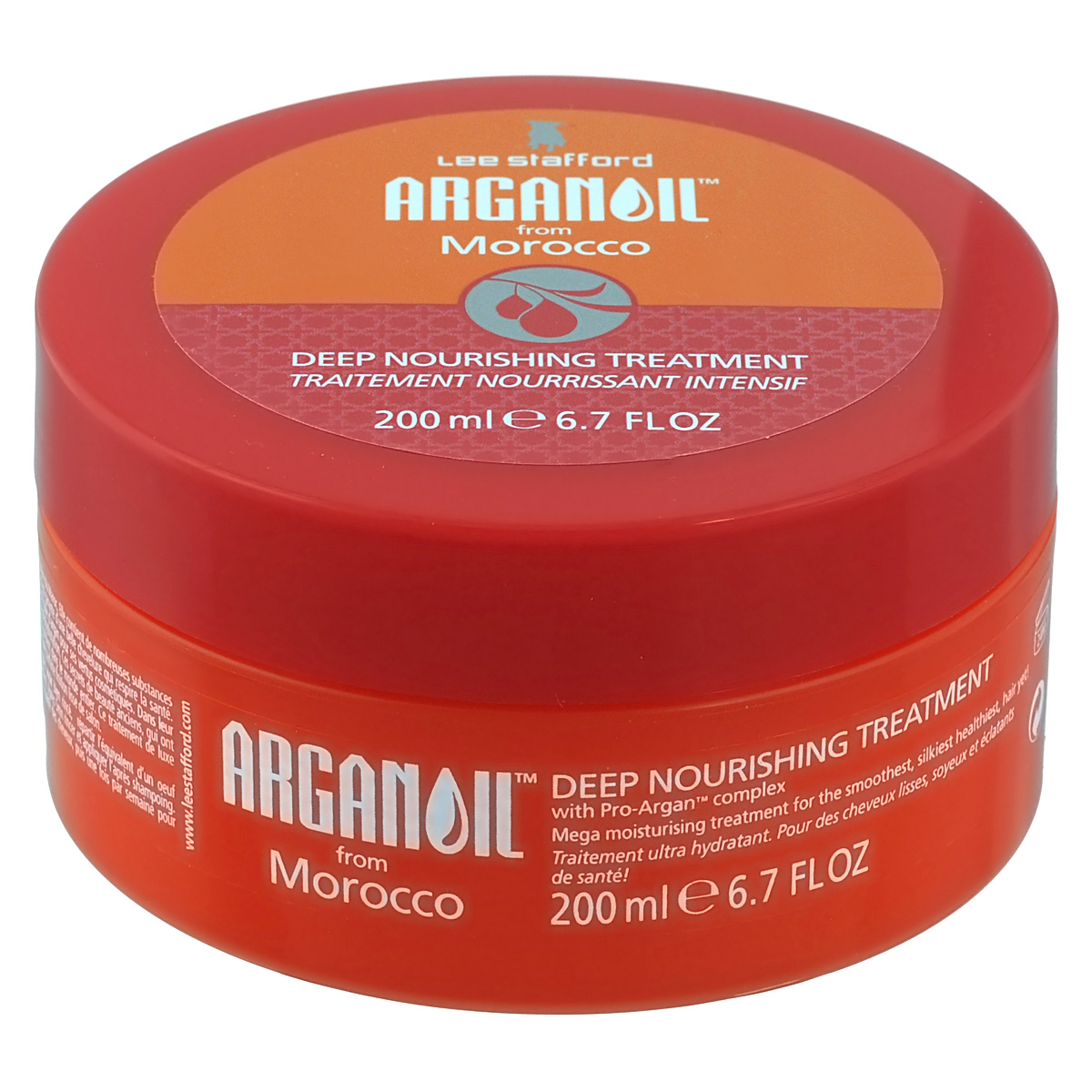 Lee Stafford Интенсивная питательная маска для волос с аргановым маслом Arganoil From Marocco, 200 мл695468 Lee Stafford Интенсивная питательная маска для волос с аргановым маслом Arganoil From Marocco, 200 мл695468M06000 Lee Stafford Маска интенсивная питательная с аргановым маслом Arganoil from Marocco Treatment, 200 мл. Средство с комплексом Pro-Argan™ воздействует на особо уязвимые участки волос, увлажняя их и разглаживая. Используйте маску при мытье волос, между шампунем и кондиционером. После того как смыт шампунь, нанесите маску, распределите по всей длине, оставьте на 5 минут. Затем смойте.