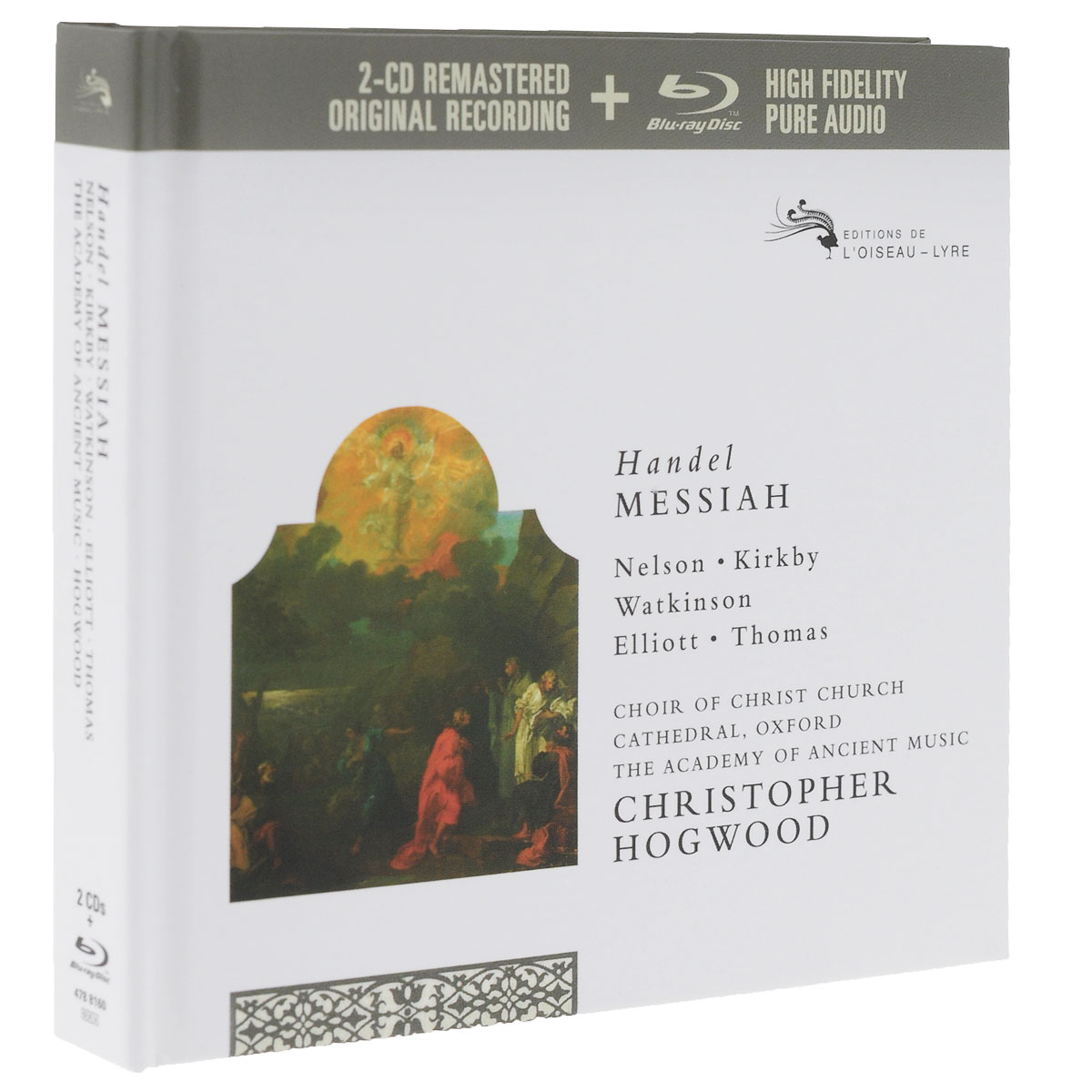Christopher Hogwood. Handel. Messiah (2 CD + Blu-Ray Audio)