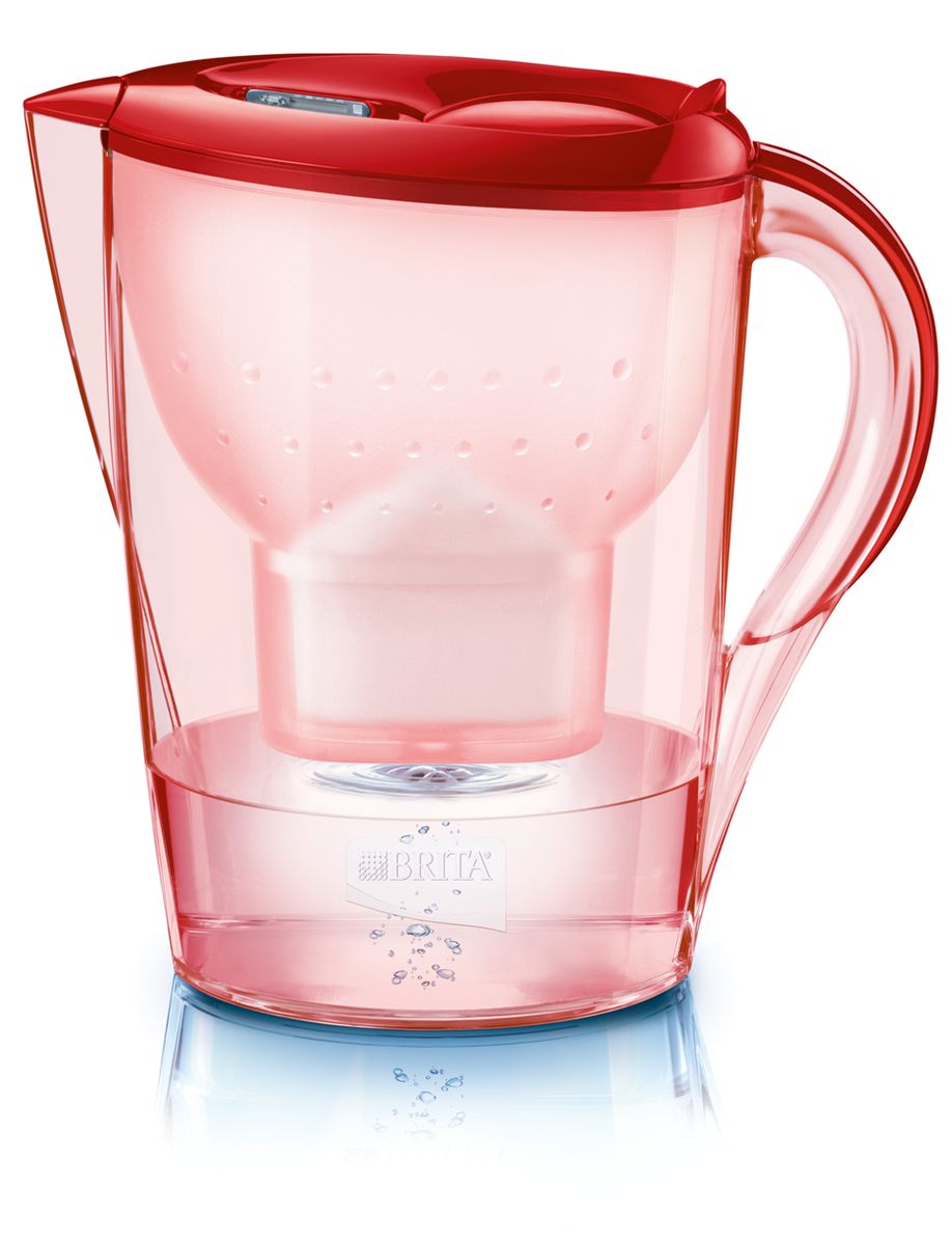 Фильтр-кувшин для воды Brita Color Edition XL, цвет: алый, 3,5 л1016108 Фильтр-кувшин для воды Brita Color Edition XL, цвет: алый, 3,5 л1016108Фильтр-кувшин Brita Color Edition XL, выполненный из цветного пластика, станет необходимым помощником на вашей кухне. Вода, очищенная данным фильтром обладает рядом преимуществ:- улучшает вкус горячих и холодных напитков, - увеличивает срок службы бытовых приборов, препятствуя образованию накипи, - идеальна для приготовления вкусной и здоровой пищи, - придает более насыщенный вкус и аромат чаю и кофе. Технология картриджа Maxtra снижает содержание в воде таких веществ, как хлор, алюминий, тяжелые металлы (свинец и медь), некоторые пестициды и органические примеси. Также он отфильтровывает соли жесткости.Особенности данного фильтра: - только для Maxtra, - благодаря удобной функции (одним нажатием кнопки) заменить картридж очень просто, - откидная крышка в отверстии для заливки воды, - календарь: механический индикатор ресурса кассеты будет автоматически напоминать вам о необходимости заменить кассету через каждые 4 недели использования, - эргономичный дизайн, - фильтр можно мыть в посудомоечной машине (за исключением крышки).Фильтры Brita имеют уникальную систему очистки, которая помогает смягчить питьевую воду. Они предлагают идеальную возможность улучшить качество питьевой воды дома. Фильтры Brita снижают образование известкового налета. Инновации компании Brita подтверждаются значительным количеством патентов, в том числе и на международном уровне.Успех компании обуславливается постоянным расширением продуктовой линейки. Общий объем фильтра: 3,5 л.Полезный объем: 2 л.